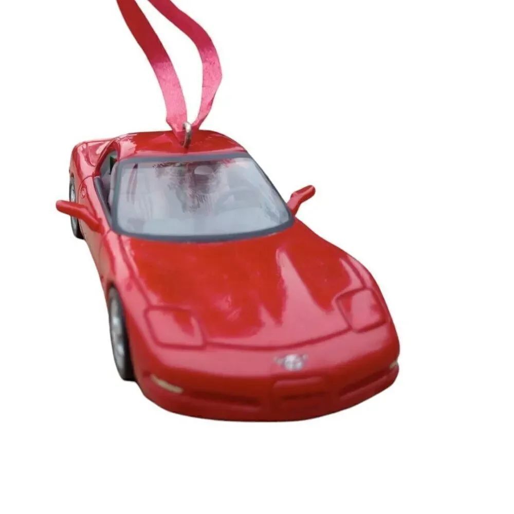 Hallmark keepsake 1997 Christmas Corvette red - Picture 7 of 7